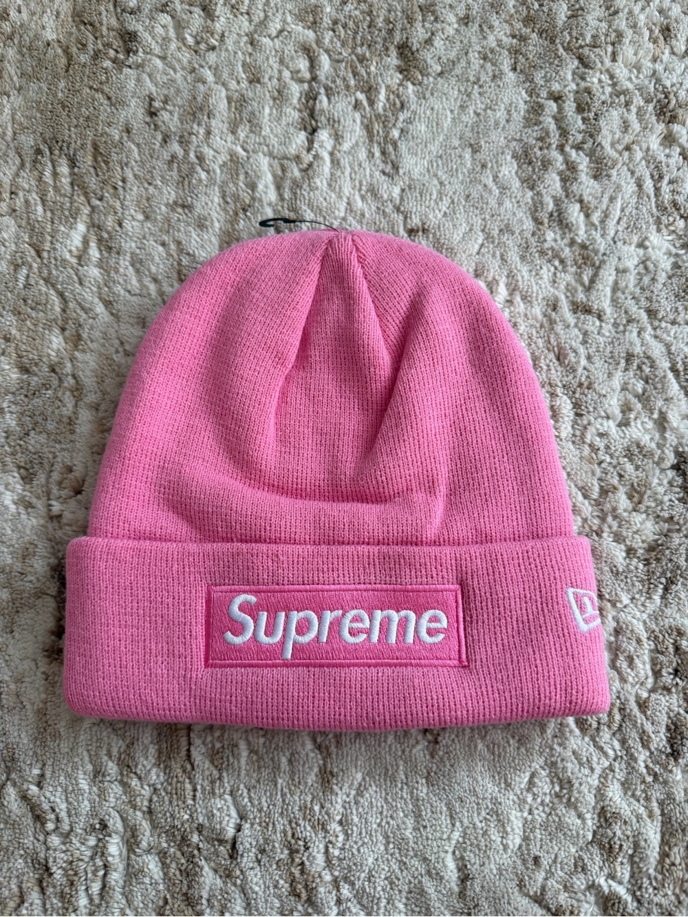 Supreme Pink Beanie Hat